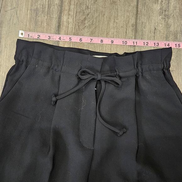 Wilfred Aritzia Pants Womens S High Rise Drawstring Pleated Paper Bag Trousers - Picture 2 of 11